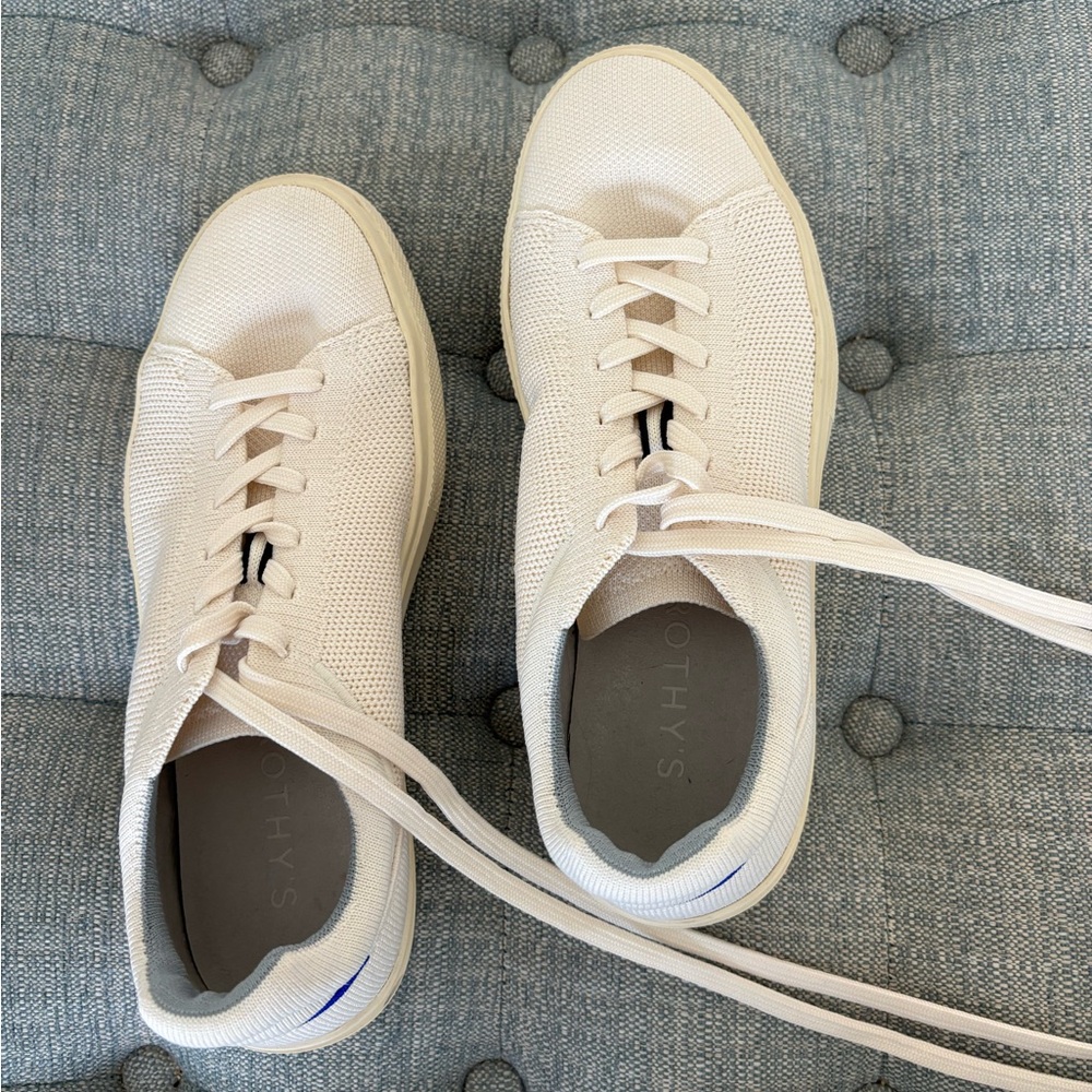 Rothy's Off White Sneakers